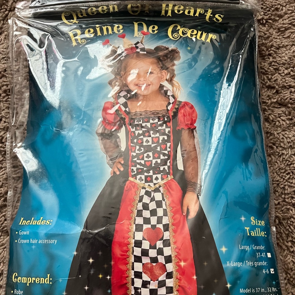 Queen of hearts costume